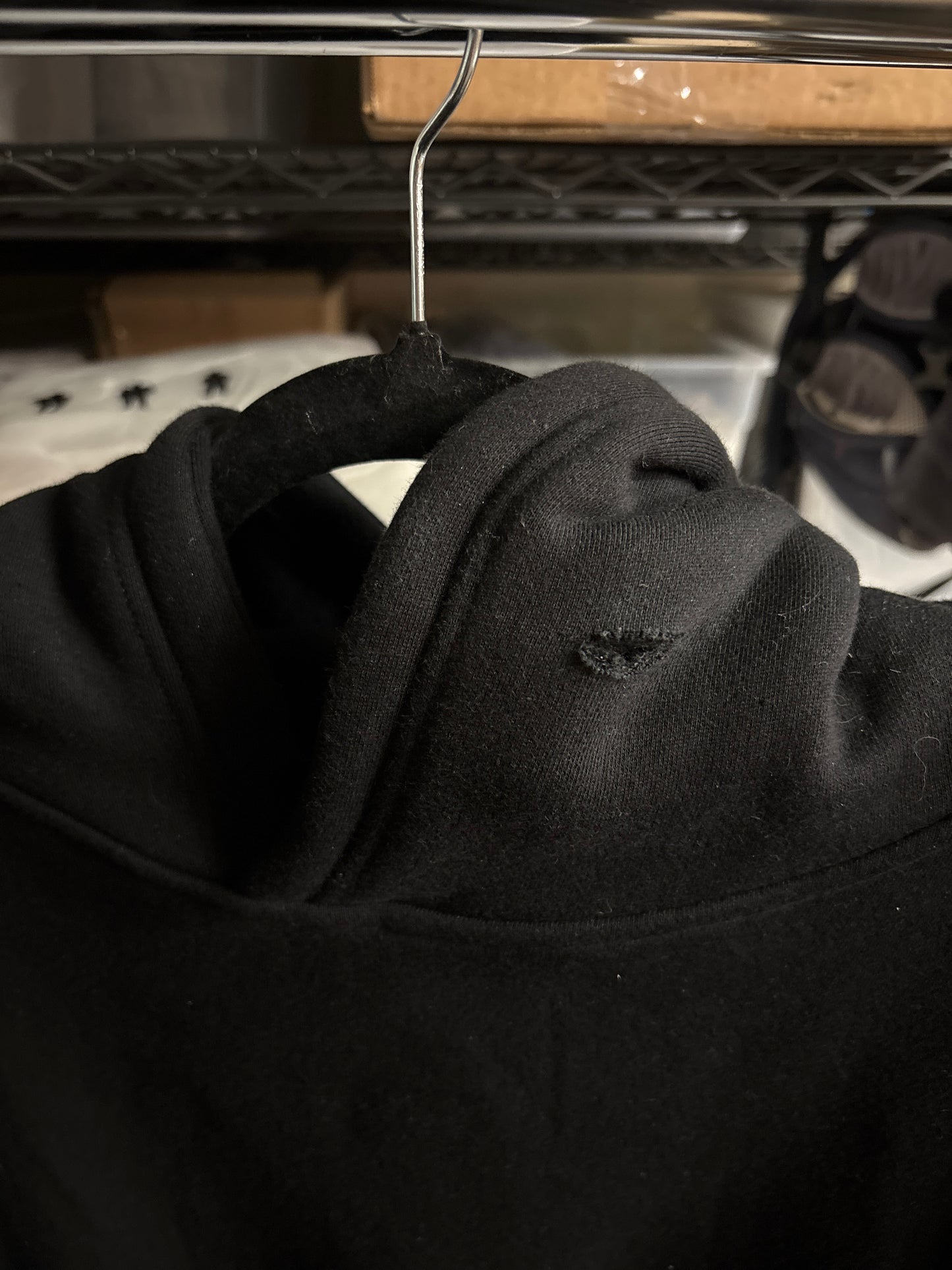 Black Oversized Hoodie