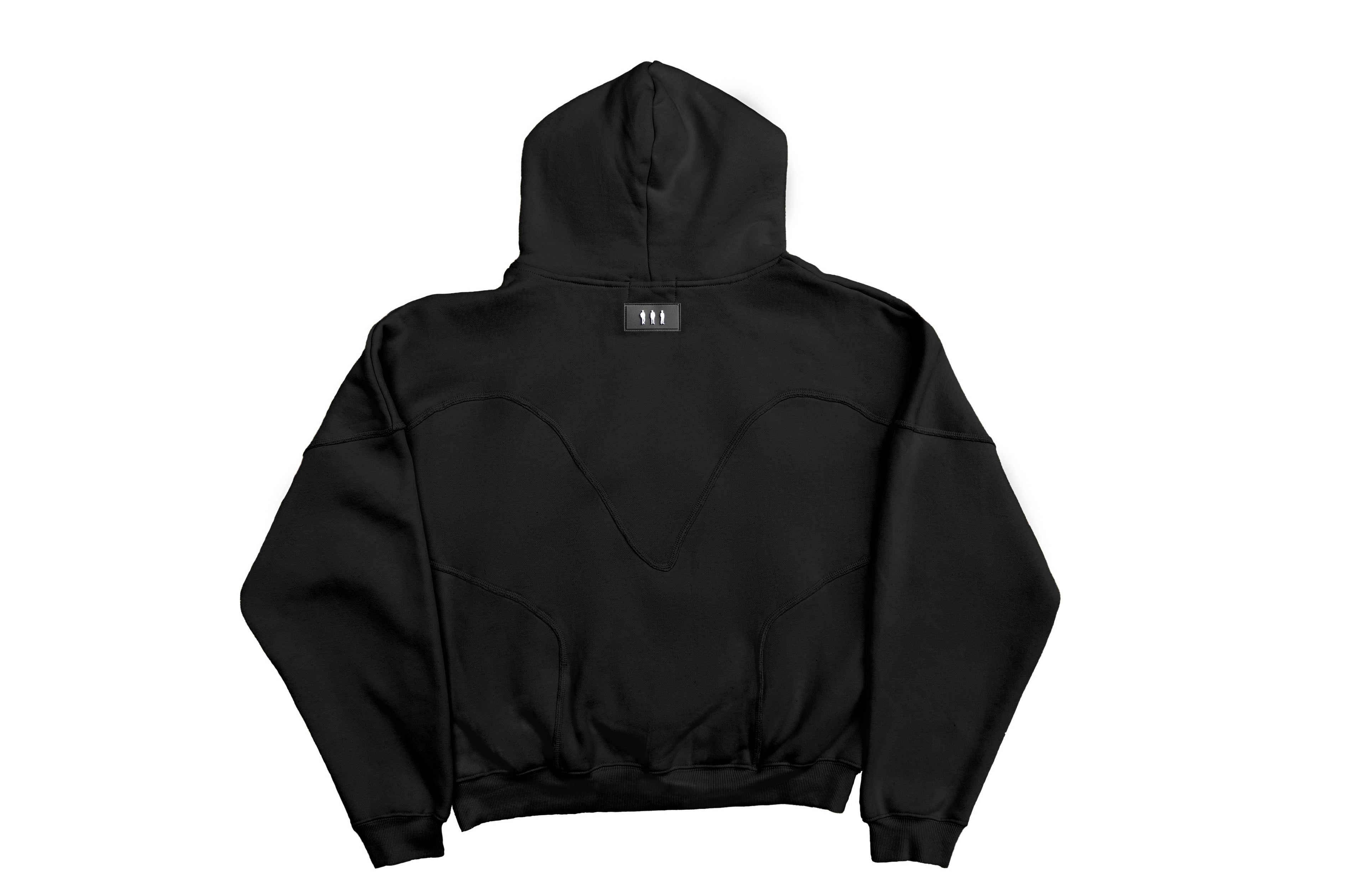 Black Oversized Hoodie Vitriolic