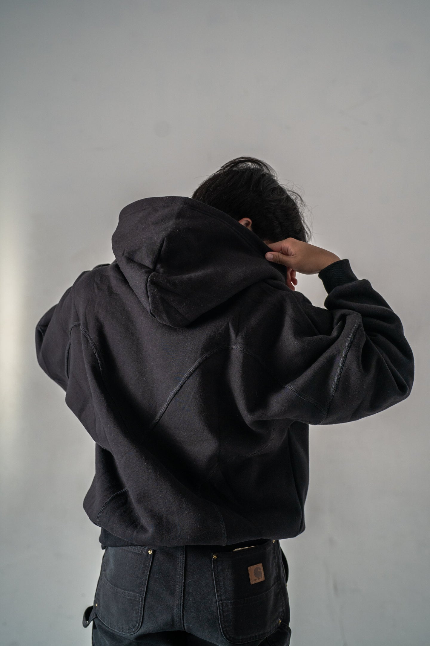 Black Oversized Hoodie