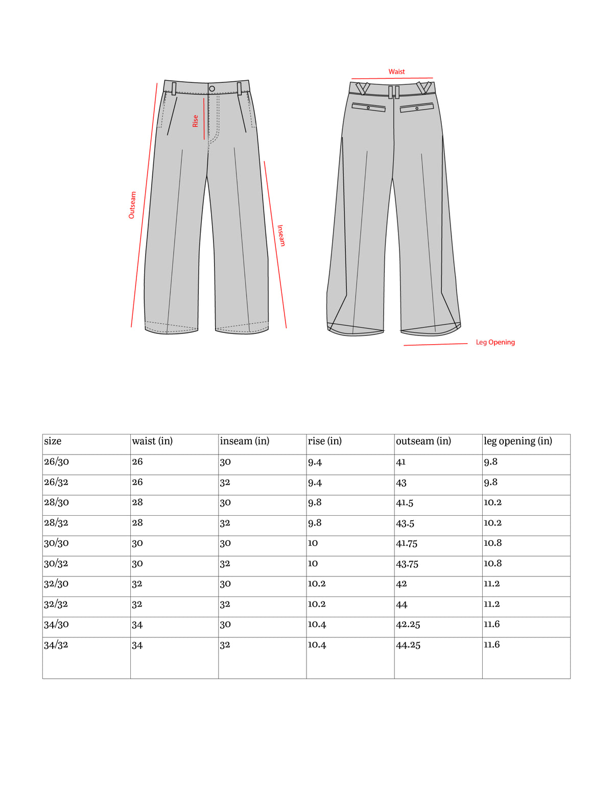(INTEREST ORDER) Black Wide Leg Selvedge Denim Jeans