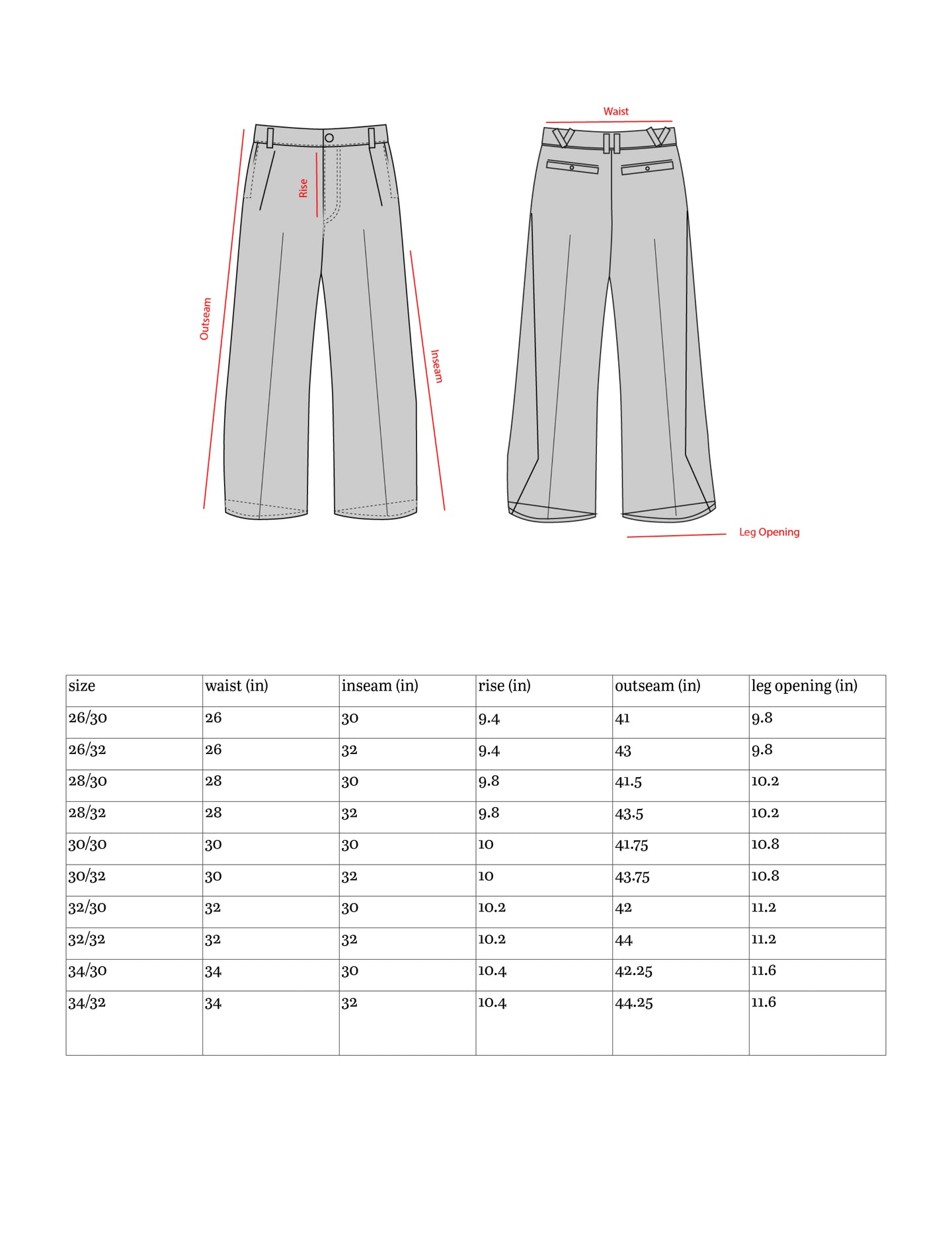 (INTEREST ORDER) Black Wide Leg Selvedge Denim Jeans