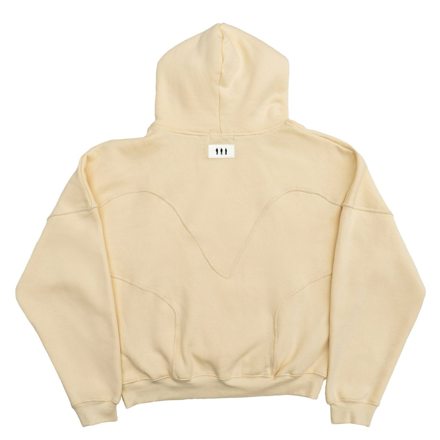 Cream Oversized Hoodie