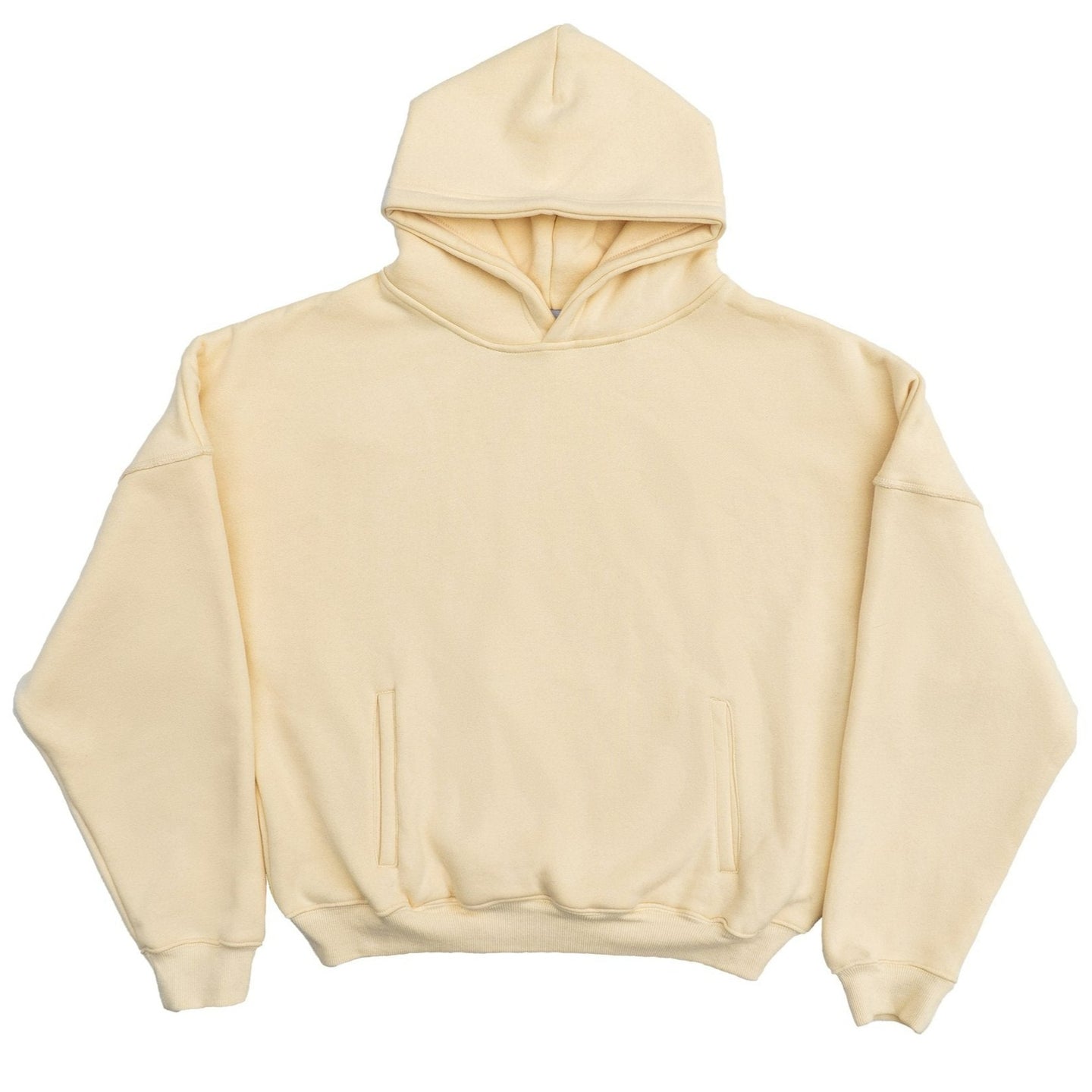 Cream Oversized Hoodie